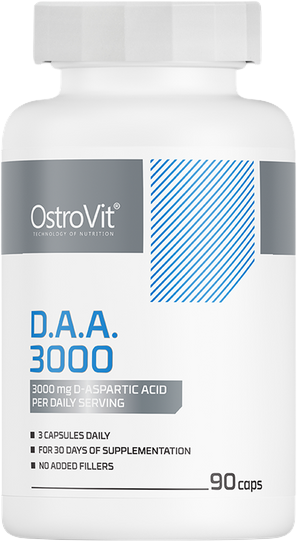 DAA 3000 | D-Aspartic Acid Caps - BadiZdrav.BG