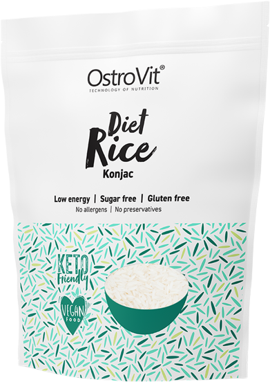 Diet Rice / Keto-Friendly Low-Calorie Konjac - BadiZdrav.BG