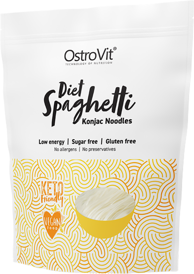 Diet Spaghetti / Keto-Friendly Low-Calorie Konjac Noodles - BadiZdrav.BG