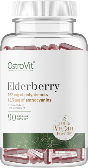Elderberry Extract 330 mg | Vege - BadiZdrav.BG