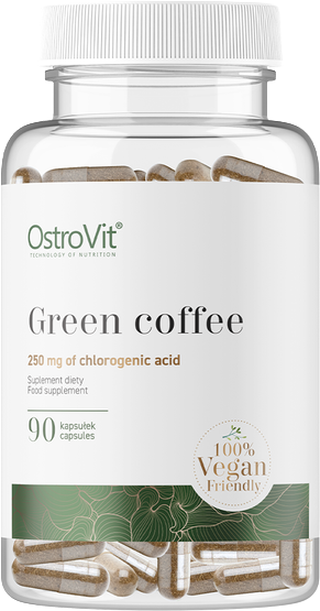 Green Coffee 500 mg / Vege - BadiZdrav.BG