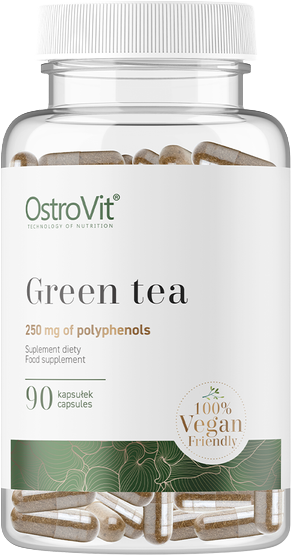 Green Tea 500 mg / Vege - BadiZdrav.BG