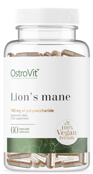 Lion&#39;s Mane 500 mg / Vege - BadiZdrav.BG
