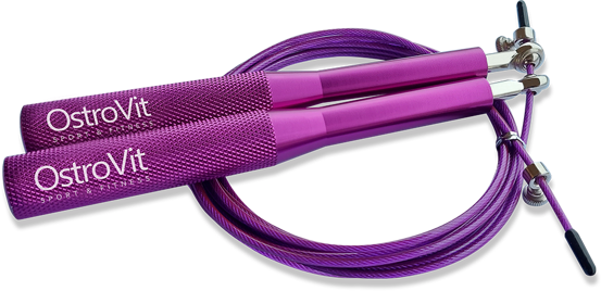 Въже за скачане с метални дръжки - Speed / Skipping Rope / Различни цветове