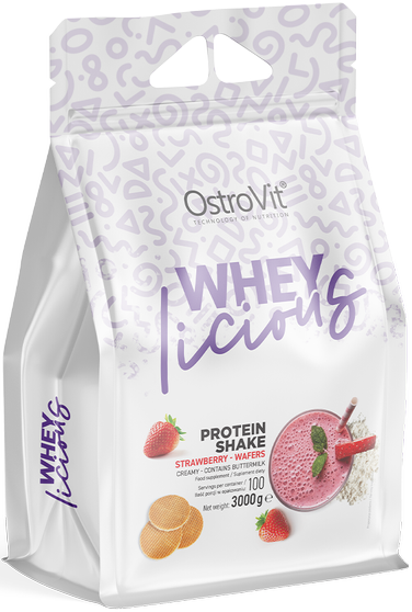 WheyLicious | Protein Shake - Ягодови вафли
