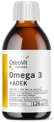 Omega 3 Liquid + ADEK | Vitamin A + D + E + K - BadiZdrav.BG