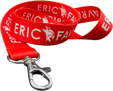 Eric Facre Кeychain Link - Red