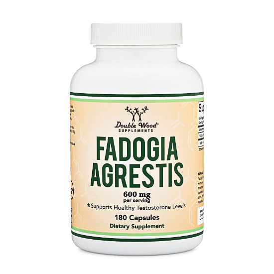 Fadogia Agrestis/ Фадогия агрестис екстракт /За мъжка потентност/, 180 капсули Double Wood - BadiZdrav.BG