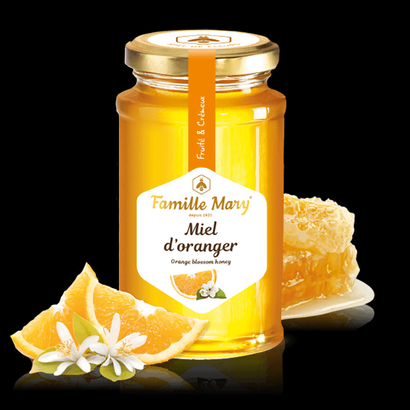 Miel d’ oranger des vergers de Valence / Пчелен мед от портокалови цветчета (Валенсия, Испания), 360 g Famille Mary - BadiZdrav.BG