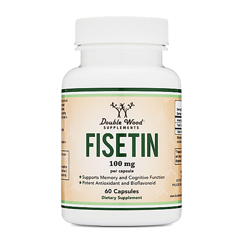 Fisetin/ Физетин, 100 mg, 60 капсули Double Wood - BadiZdrav.BG