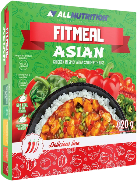FitMeal Asian | Ready-to-eat High-Protein Meal - BadiZdrav.BG