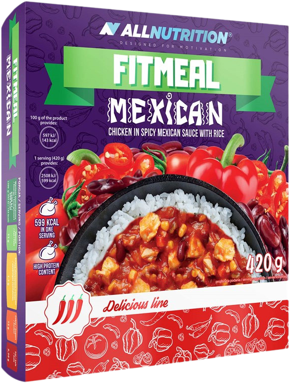 FitMeal Mexican | Ready-to-eat High-Protein Meal - BadiZdrav.BG