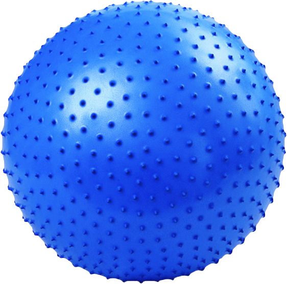 Massage Fitness Ball With a Pump 65 cm / Масажна Фитнес Топка с Помпа 65 см - BadiZdrav.BG