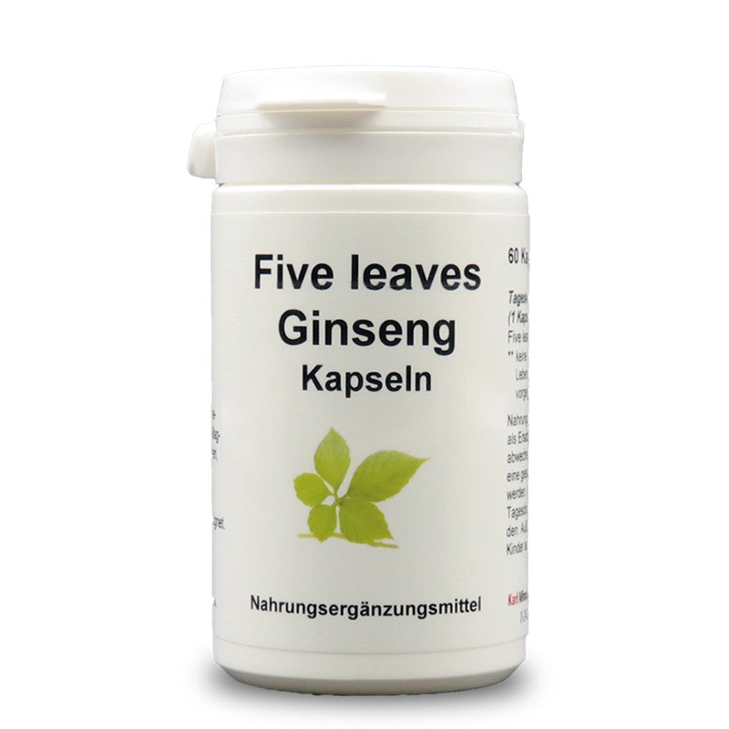 Five leaves Ginseng - Джиаогулан (Гиностема) 400 mg, 60 капсули Karl Minck - BadiZdrav.BG