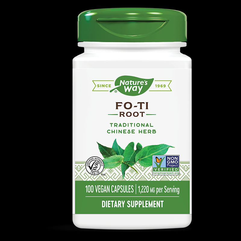 Fo-Ti Root/ Фо-Ти (корен) 610 mg x 100 капсули Nature’s Way - BadiZdrav.BG
