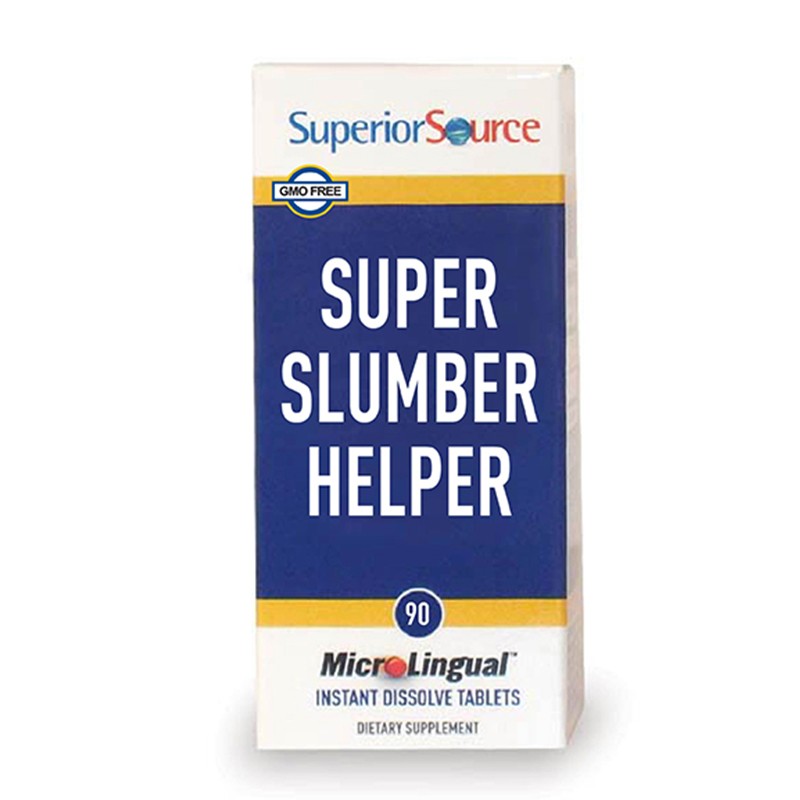 Формула за сън - Super Slumber Helper, 90 сублингвални таблетки Superior Source - BadiZdrav.BG