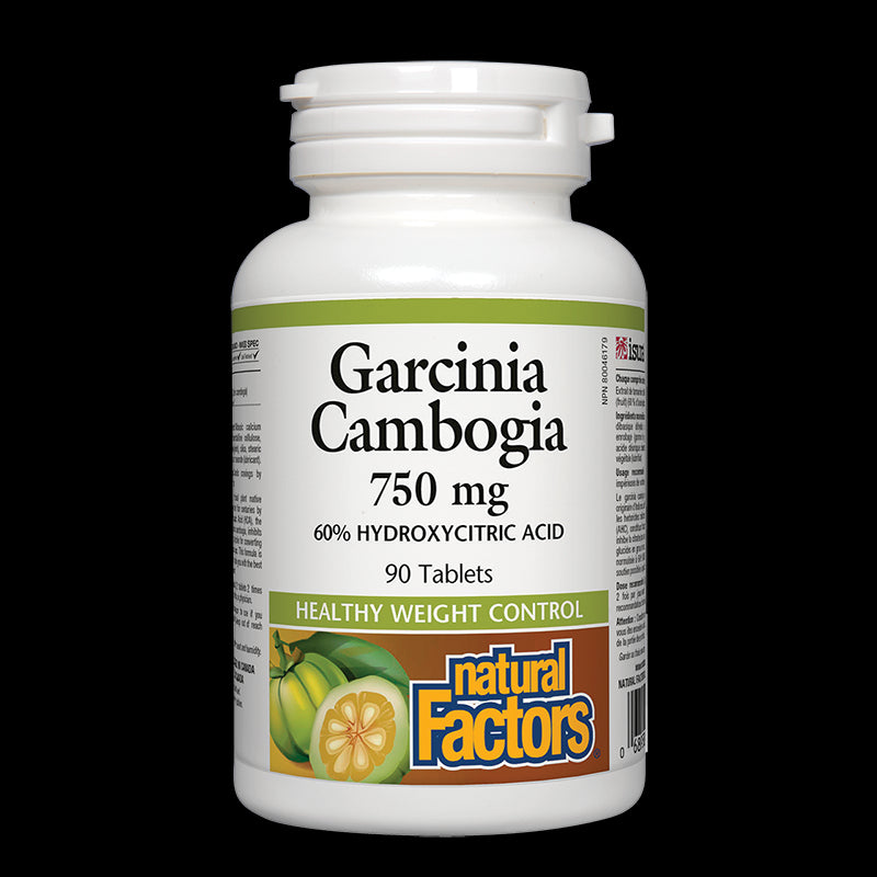 Garcinia Cambogia/ Гарциния Камбоджа 750 mg х 90 таблетки Natural Factors - BadiZdrav.BG