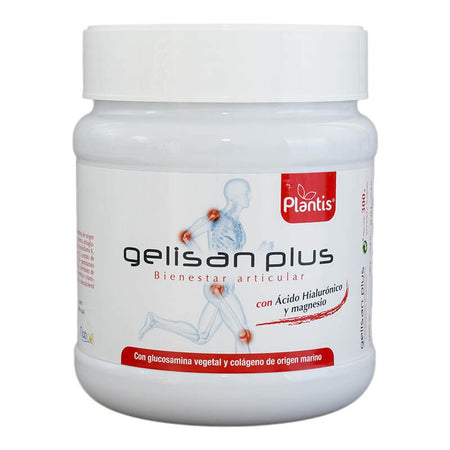 Здрави стави и красива кожа – Gelisan Plus Plantis® - Морски колаген, растителен глюкозамин, хиалурoнова киселина, 300 g, прах - BadiZdrav.BG