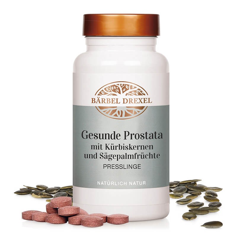 Здрава простата - Формула с билки, тиквено и ленено семе, 240 таблетки Bärbel Drexel