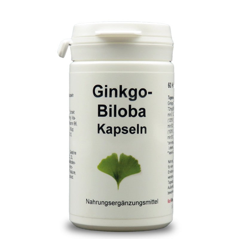 Ginkgo biloba - Гинко билоба формула, 60 капсули Karl Minck - BadiZdrav.BG
