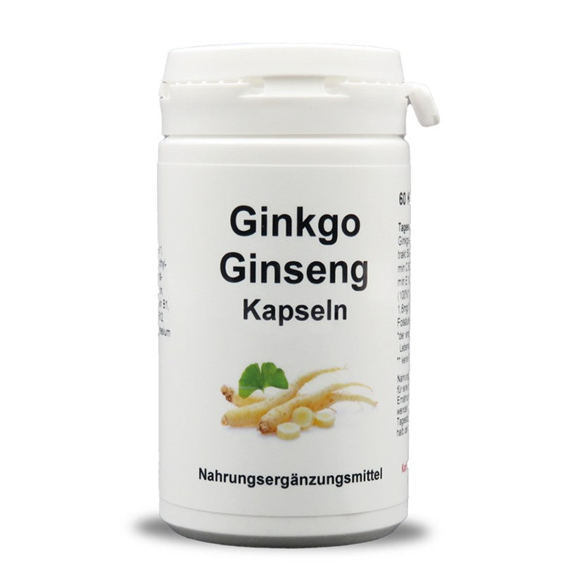 Ginkgo Ginseng Premium - Гинко с Женшен Премиум, 60 капсули Karl Minck - BadiZdrav.BG
