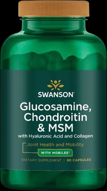 Glucosamine, Chondroitin &amp; MSM with Hyaluronic Acid and Collagen - BadiZdrav.BG