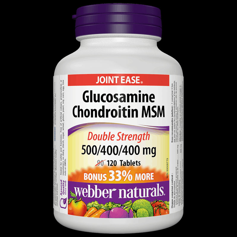 Glucosamine, Chondroitin, MSM/ Глюкозамин, Хондроитин и МСМ х 120 таблетки - BadiZdrav.BG