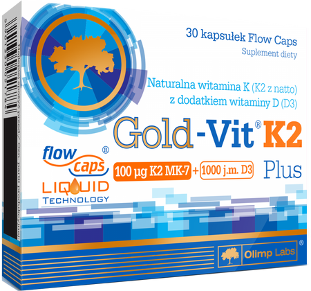 GOLD-Vit K2 Plus - BadiZdrav.BG