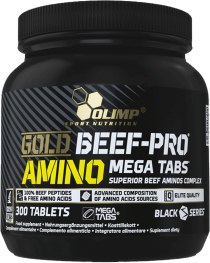 Gold Beef-Pro Amino Mega Tabs - BadiZdrav.BG