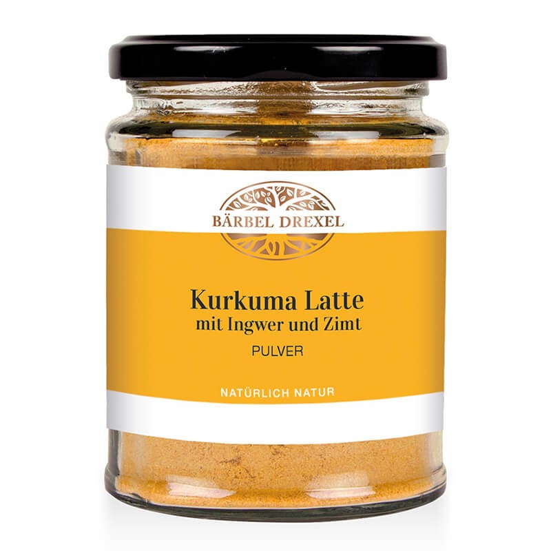 Golden Milk mit Kurkuma und Ingwer Pulver / Златно мляко с куркума и джинджифил / Пудра, 120 g Bärbel Drexel - BadiZdrav.BG