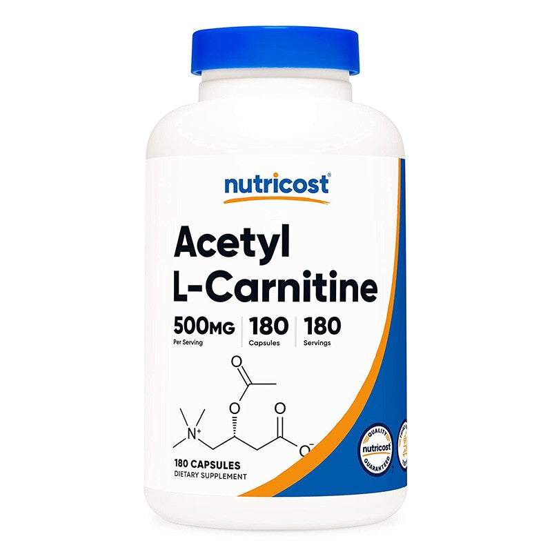 Горене на мазнини - Ацетил-Л-Карнитин, 500 mg x180 капсули - BadiZdrav.BG