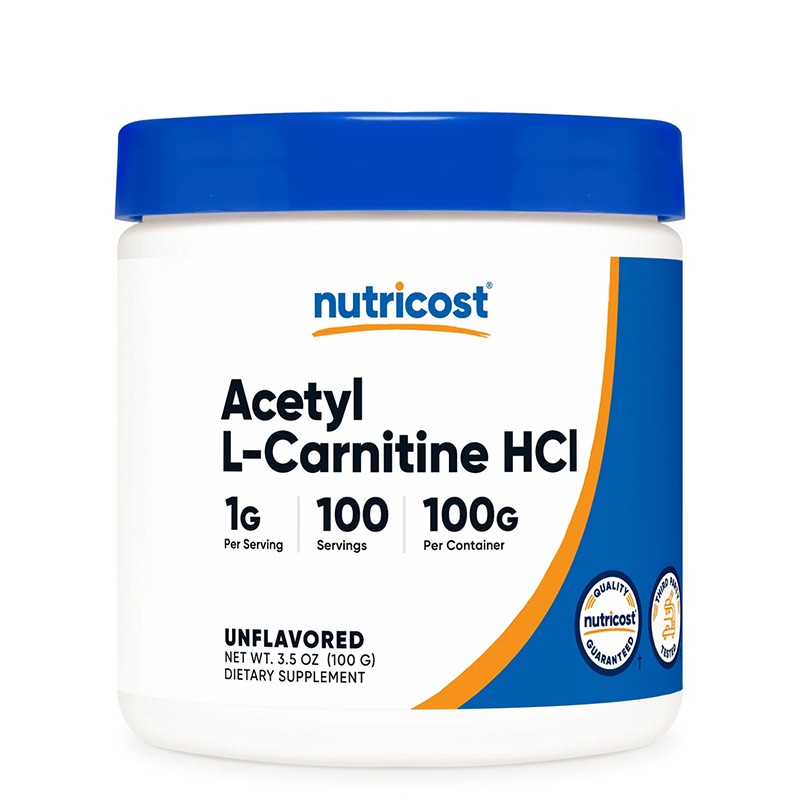 Горене на мазнини - Ацетил-Л-Карнитин (Acetyl L-Carnitine), 100 g прах - BadiZdrav.BG