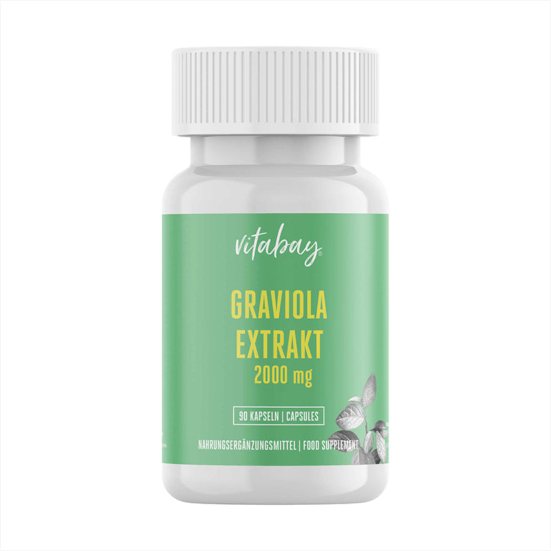 Graviola Extrakt / Гравиола екстракт, 90 капсули Vitabay - BadiZdrav.BG