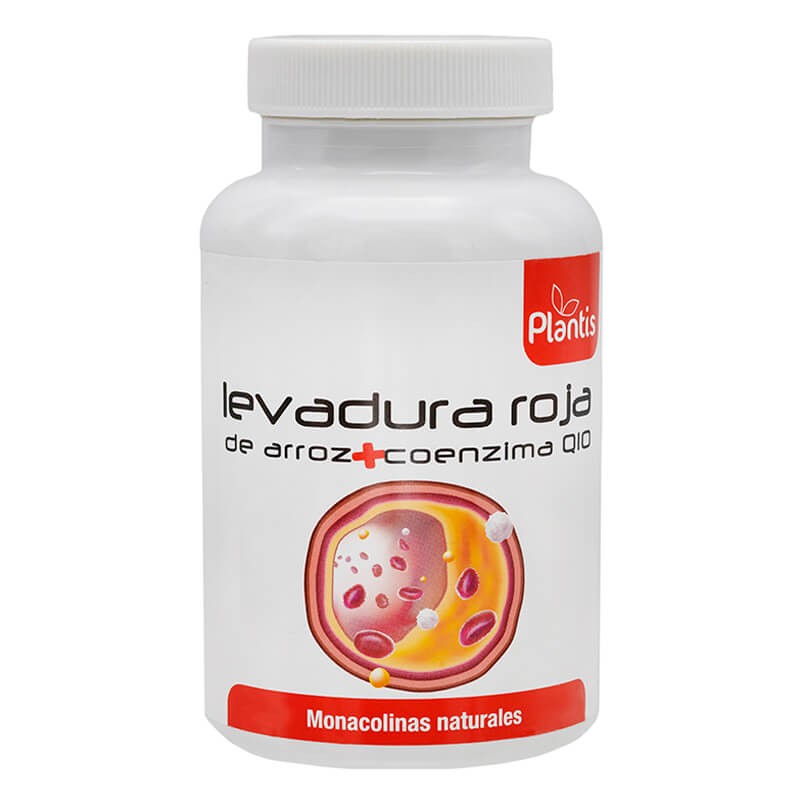Екстракт от червен ориз и коензим Q10 - Levadura roja Plantis® - контрол на холестерола и здраво сърце, 120 капсули - BadiZdrav.BG