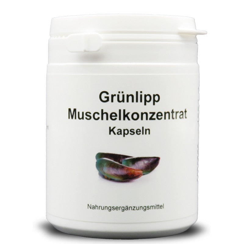 Grünlipp Muschelkonzentrat - Зеленоуста мида 500 mg, 120 капсули Karl Minck - BadiZdrav.BG