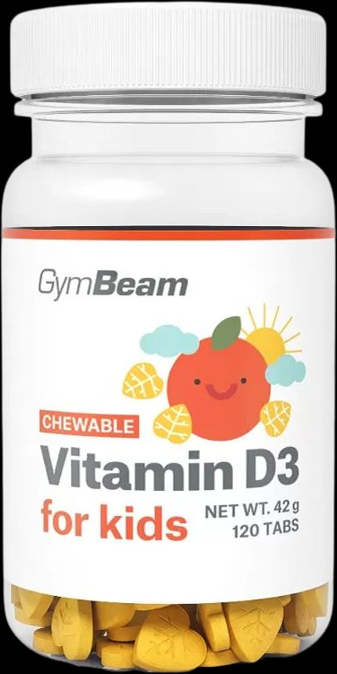 Chewable Vitamin D3 for Kids - Портокал