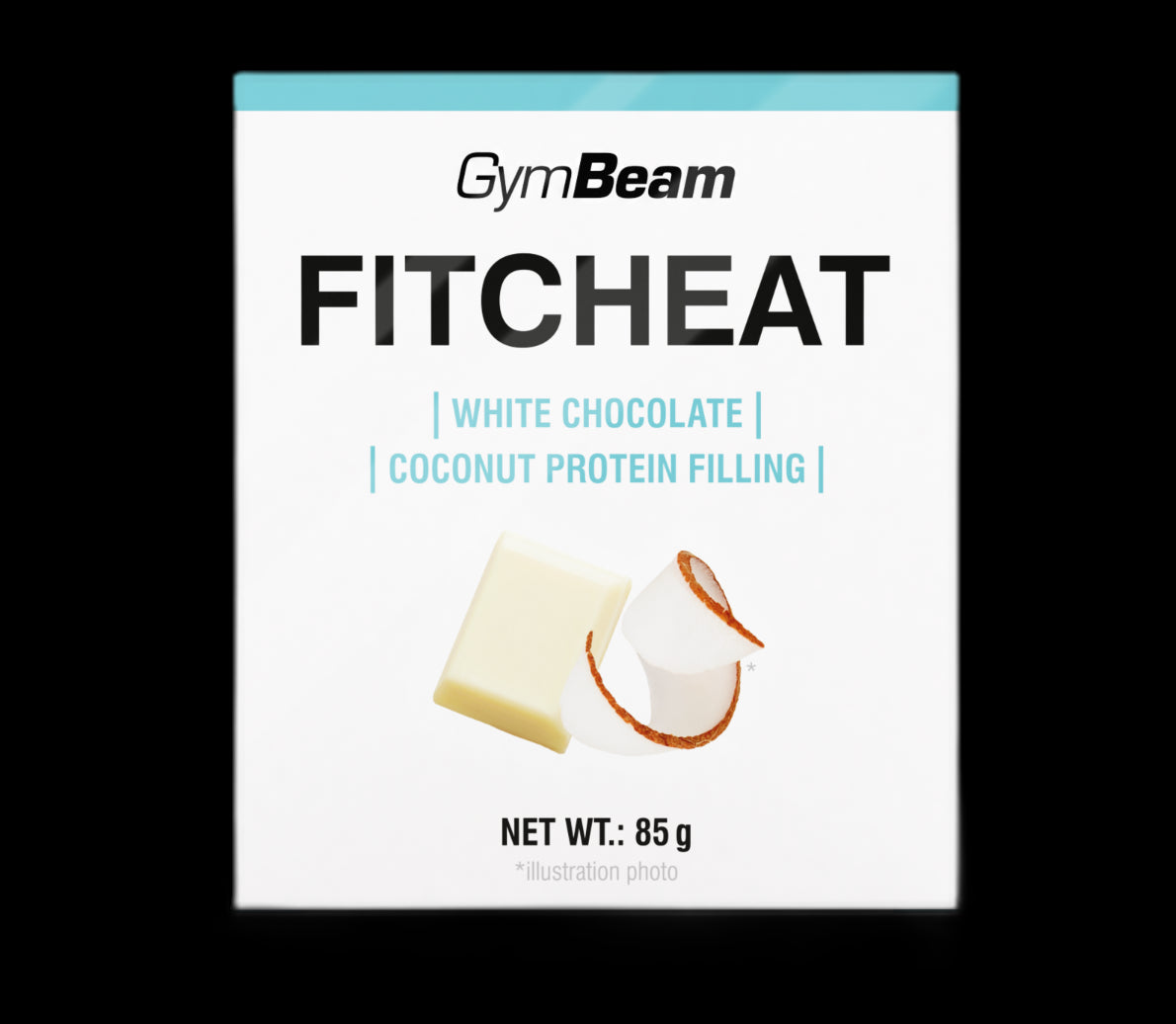 Fitcheat Protein Chocolate - Бял шоколад с кокос