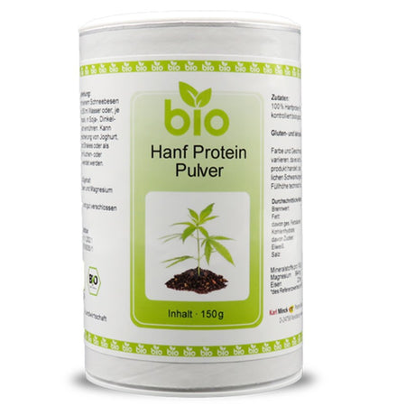 Hanf Protein Pulver - Конопен протеин на прах, 150 g Karl Minck - BadiZdrav.BG
