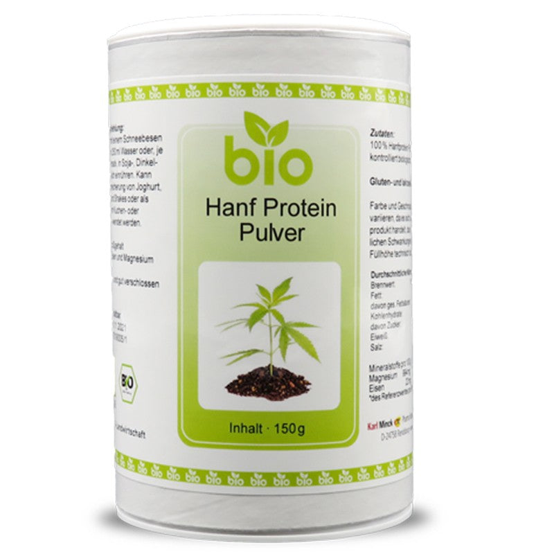 Hanf Protein Pulver - Конопен протеин на прах, 150 g Karl Minck - BadiZdrav.BG