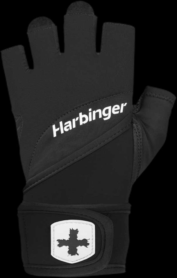 Мъжки Ръкавици Training Grip 2.0 / с накитници - Black - S