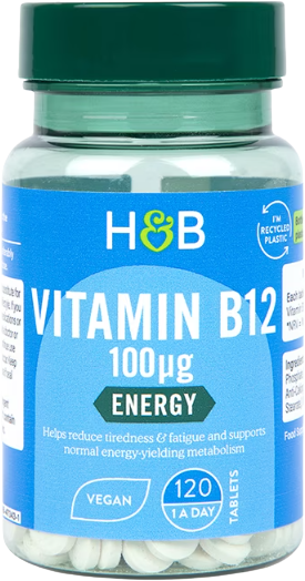 Vitamin B12 100 mcg | Methylcobalamin - BadiZdrav.BG