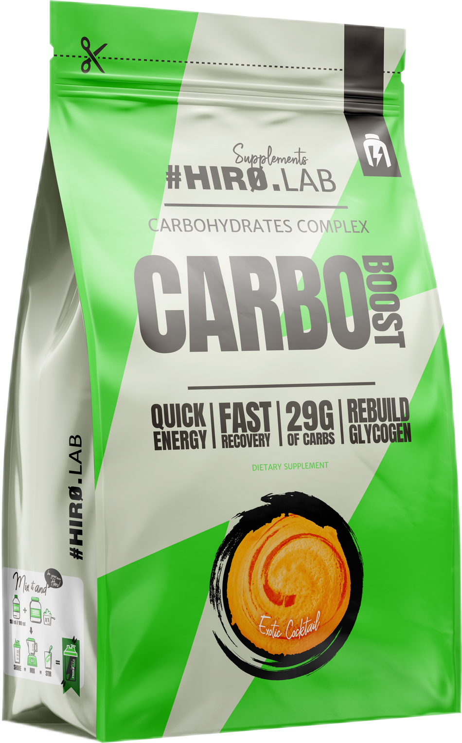 Carbo Boost / Carbohydrates Complex - Екзотичен коктейл