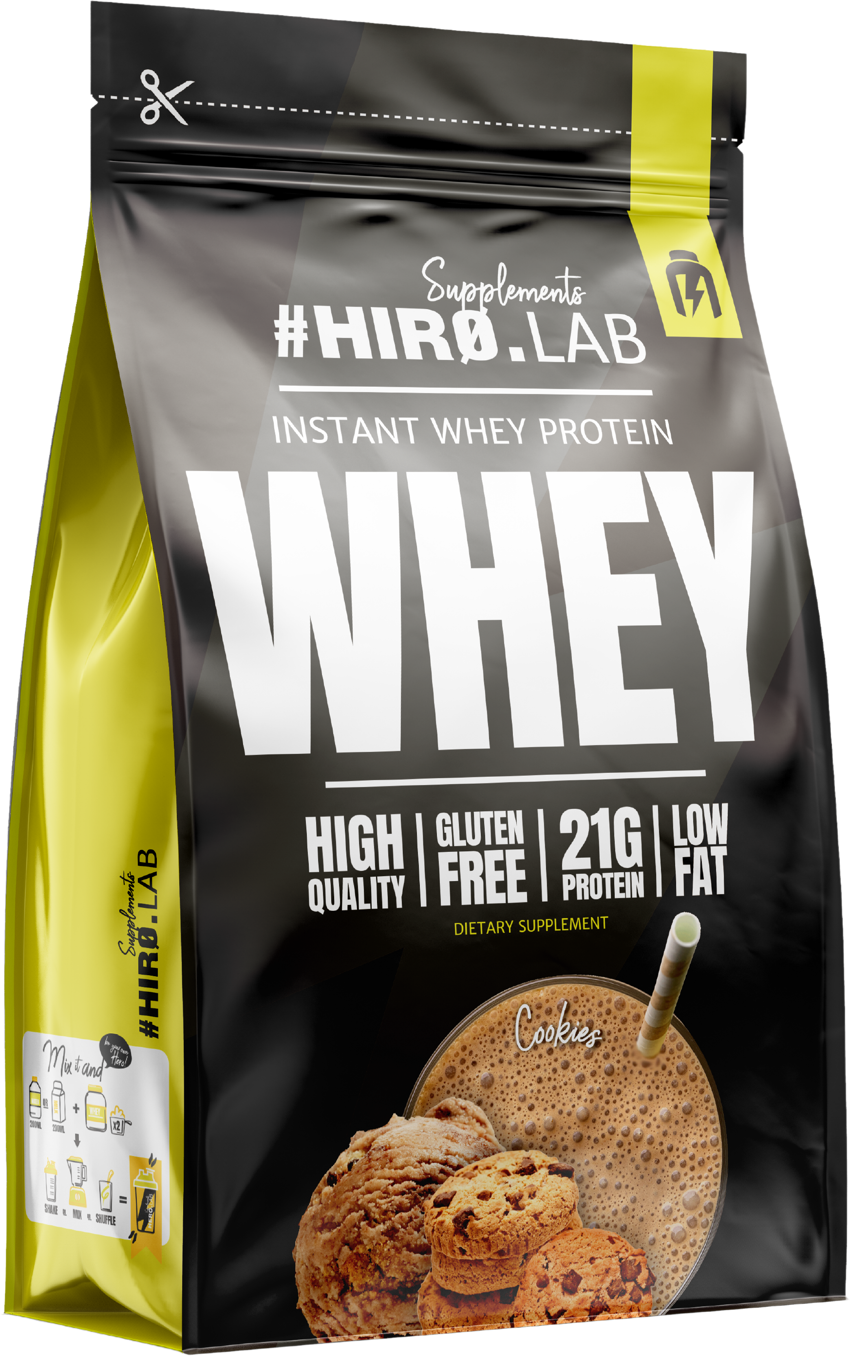 Instant Whey Protein | High Quality Whey Concentrate - Бисквити с крем