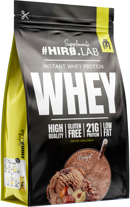 Instant Whey Protein | High Quality Whey Concentrate - Нуга крем