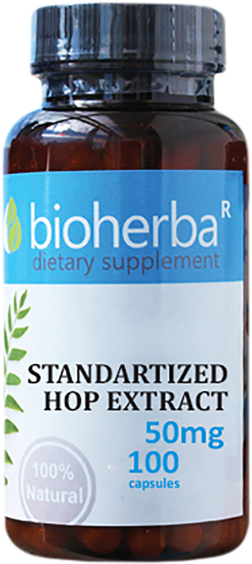Standartized Hop Extract 50 mg - BadiZdrav.BG
