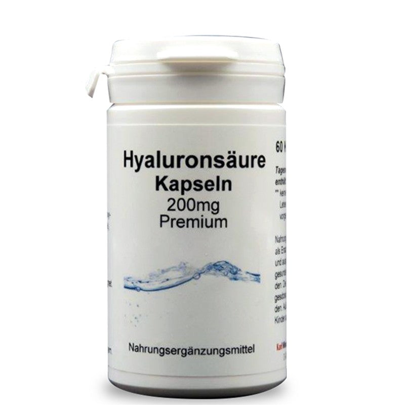 Hyaluronsäure Premium - Хиалуронова киселина премиум 200 mg, 60 капсули Karl Minck - BadiZdrav.BG