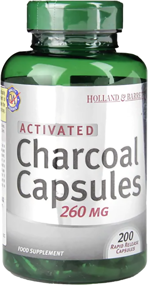 Activated Charcoal 260 mg - 