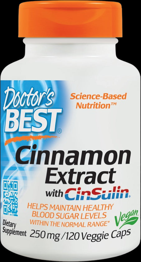 BEST Cinnamon Extract with CinSulin 250 mg - 