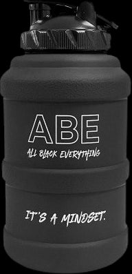 ABE Water Jug | It&#39;s a Mindset Water Jug - Black - BadiZdrav.BG