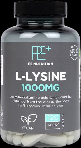 PE Nutrition | L-Lysine 1000 mg - BadiZdrav.BG
